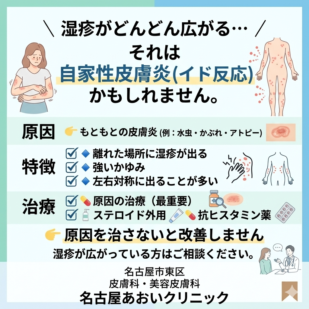 自家性皮膚炎とは？原因と治療について
